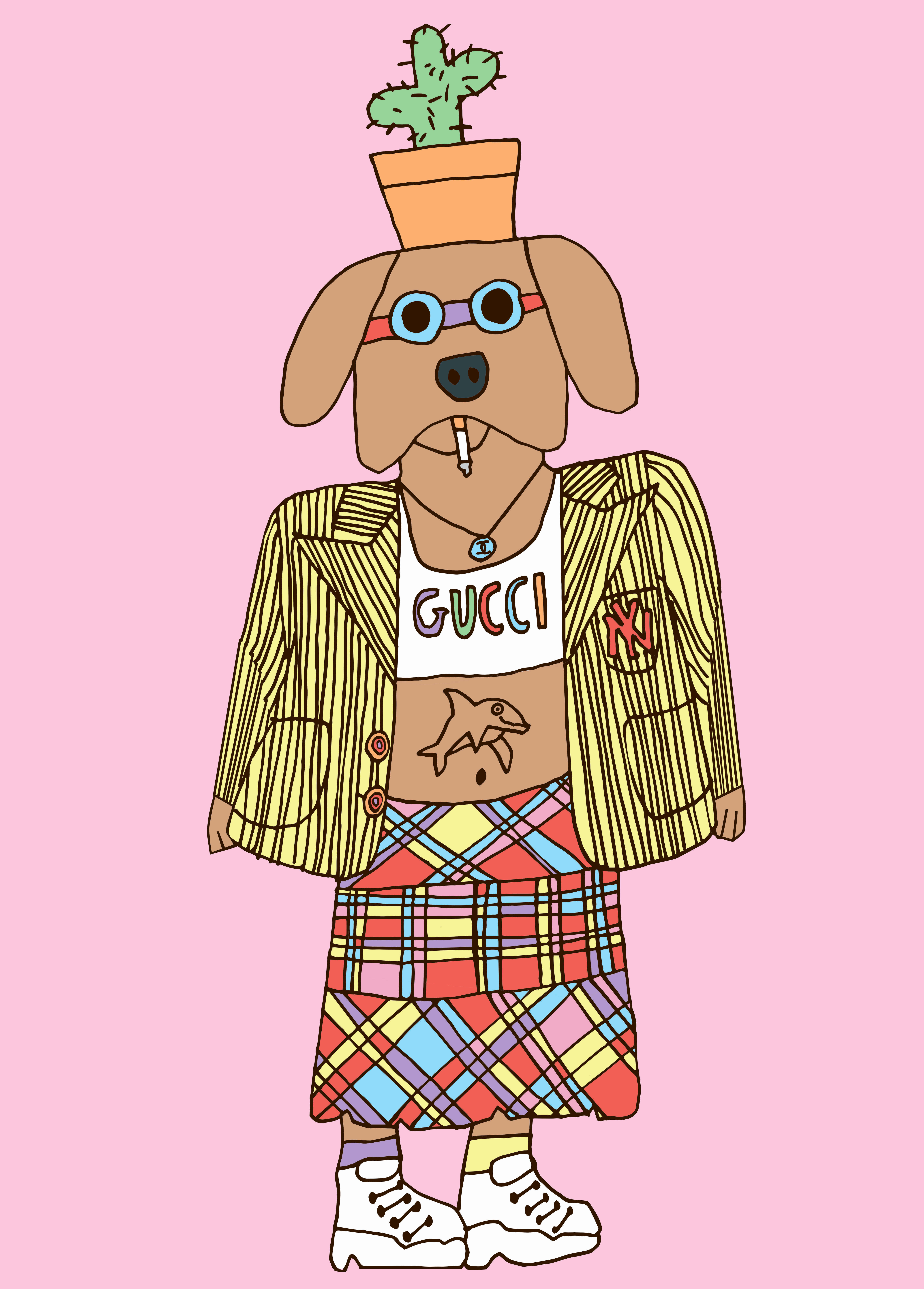 Gucci Dog - Anette Moi