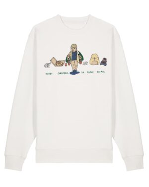 FORHÅNDSBESTILLING Merry Christmas Ya Filthy Animal Julegenser