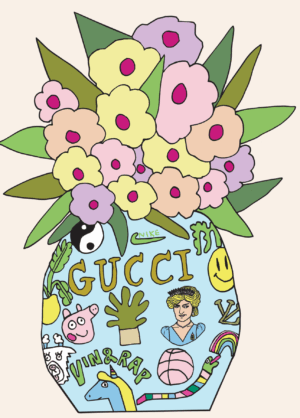 Gucci Flowers Kort