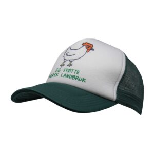 Eg Støtte Norsk Landbruk Høne Caps