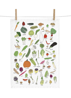 Kjøkkenhåndkle Grønnsaker