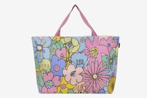 ANETTE MOI x Bokhari Oversized Bag (med rosa håndtak)