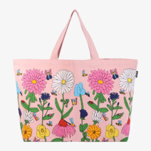 FORHÅNDSBESTILLING ANETTE MOI x Bokhari Markblomster Oversized Bag