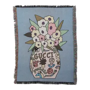 Gucci Flowers mini veggteppe