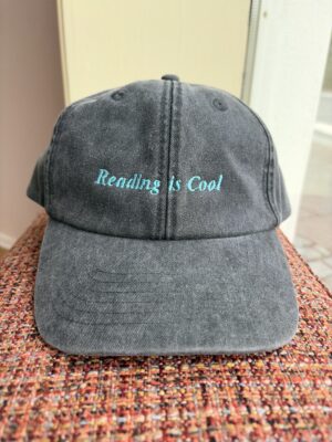 Reading is cool caps