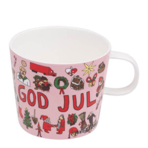 God Jul rosa kopp